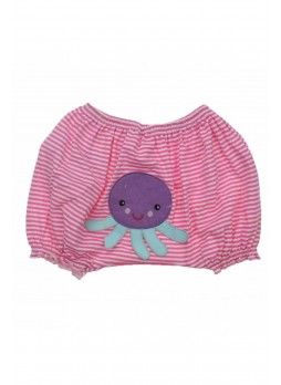 Wonder Kids Kız Bebek Çizgili Şort 010-1357-027