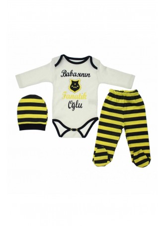 Taraftar Bebek 3 lü Zıbın seti 045-2564-012