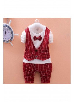 Modakids Erkek Çocuk Bayramlık Papyonlu 2 li Takım 041-146-002