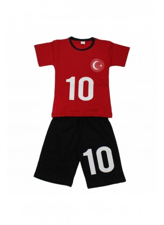 Erkek Çocuk Milli Taraftar Şortlu Takım 019-2995-002