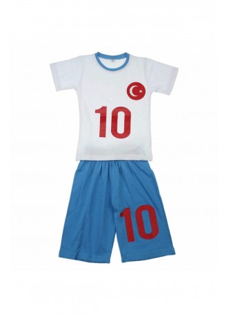 Erkek Çocuk Milli Taraftar Şortlu Takım 019-2995-027