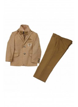 Modakids Erkek Çocuk Keten Ceketli Takım Elbise 037-219102-039