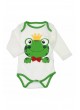 Erkek Bebek Uzun Kol Kurbağalı Zıbın Takım 037-886177-017