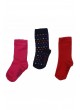 Wonder Kids Kız Çocuk 3 lü Soket Çorap 010-5000-022