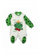 Modakids Erkek Bebek Kurbağalı Şapkalı Tulum 037-886197-017