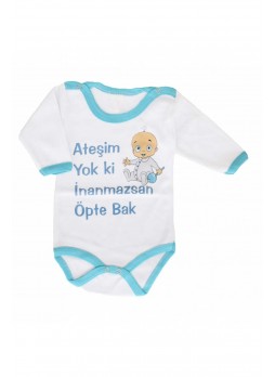 Modakids Erkek Bebek Ateş Ölçer Badi 037-2324-037