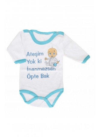 Modakids Erkek Bebek Ateş Ölçer Badi 037-2324-037