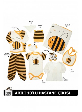 Pearly Baby Arılı 10 lu Hastane Çıkışı 037-886206-001