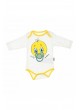 Modakids Erkek Bebek Emoji 3 lü Zıbın Takım 037-886242-017