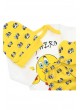 Modakids Bebek Kahraman Emojili 3 lü Zıbın Set 037-886239-001