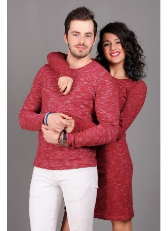 Sevgili Kombini Kırçıllı Kırmızı