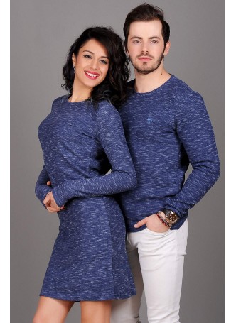 Sevgili Kombini Kırçıllı Mavi