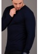 V Yaka Lacivert Sweatshirt