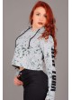 Yeşil Benekli Kapşonlu Sweat