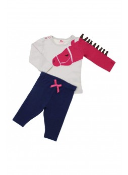 Wonder Kids Kız Bebek 2 li Takım 010-1215-028