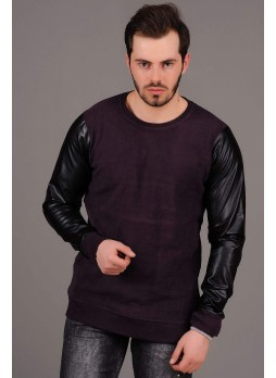 Kollar Deri Bordo Sweat