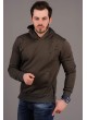 Kapşonlu Haki Sweat