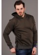 Kapşonlu Haki Sweat