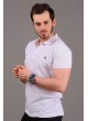 Polo Yaka Beyaz T-shirt