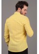 Üç Düğme Sarı Gömlek