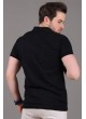 Kırçıllı Polo Yaka Siyah T-Shirt