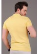 Polo Yaka Sarı T-Shirt