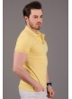 Polo Yaka Sarı T-Shirt