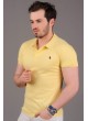 Polo Yaka Sarı T-Shirt