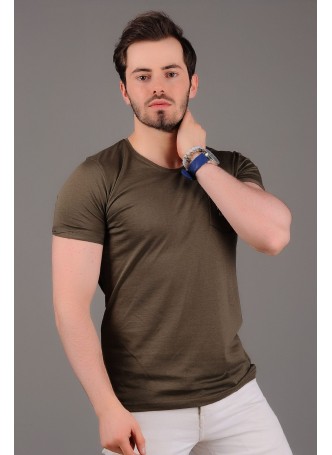 Darth Vader Baskılı Cepli Haki T-Shirt
