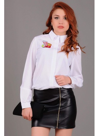 Cips Beyaz Gömlek