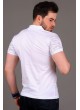 Kırçıllı Polo Yaka Beyaz T-shirt