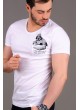 Darth Vater Baskılı Beyaz T-shirt