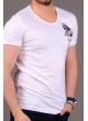 Darth Vater Baskılı Beyaz T-shirt