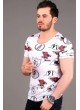 91 Baskılı Beyaz T-shirt