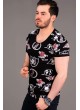 91 Baskılı Siyah T-shirt