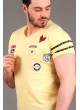 Apoletli Sarı T-shirt