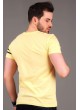 Apoletli Sarı T-shirt