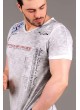 North Baskılı Füme T-shirt