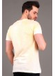 North Baskılı Sarı T-shirt