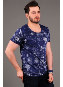 Desenli Laivert T-shirt