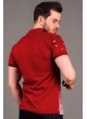 Martılı Polo Yaka Kırmızı T-shirt