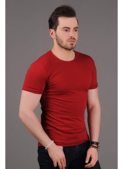 O Yaka Basic Kırmızı T-shirt