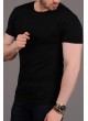 O Yaka Basic Siyah T-shirt
