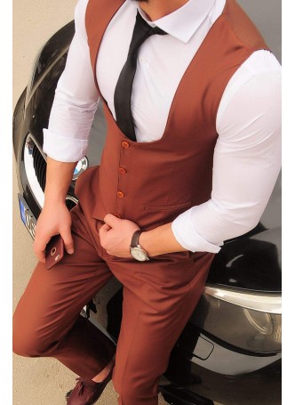 Kahve Cepken Pantolon