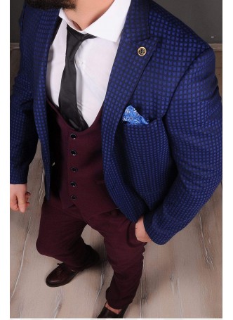 Lacivert Blazer