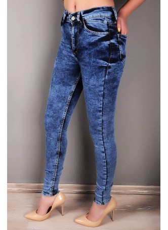 Yıkamalı lacivert Denim