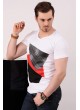 Baskılı Beyaz T-shirt