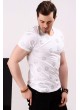 Yıldız Baskılı Beyaz T-shirt