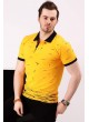 Martılı Polo Yaka Sarı T-shirt