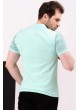 Petek Desen Nilyeşili Polo Yaka T-shirt